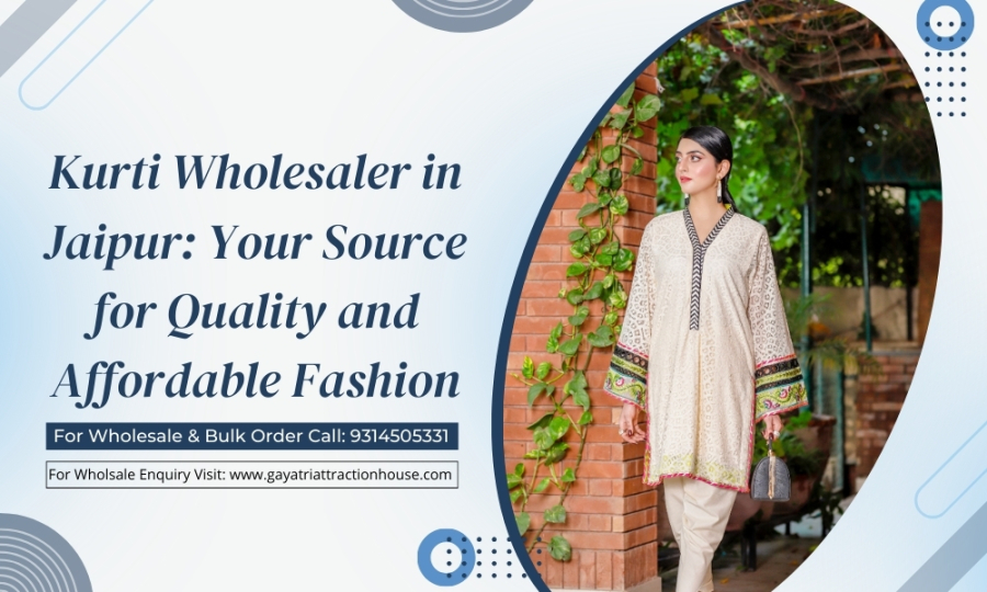  Kurti Wholesaler in Jaipur: Your Source for Quality and Affordable Fashion